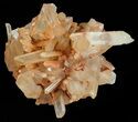 Tangerine Quartz Crystal Cluster - Madagascar #58836-1